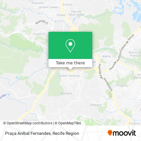 Praça Aníbal Fernandes map