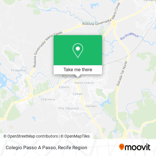 Colegio Passo A Passo map