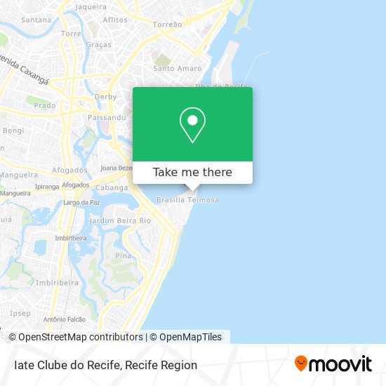 Iate Clube do Recife map