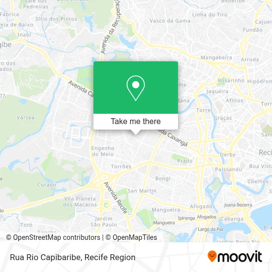 Rua Rio Capibaribe map