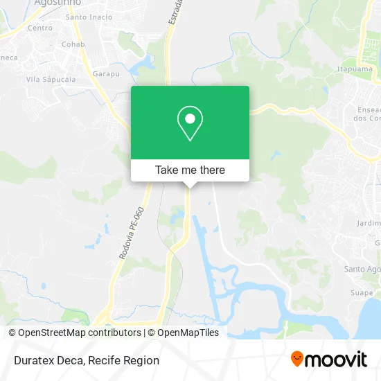 Duratex Deca map