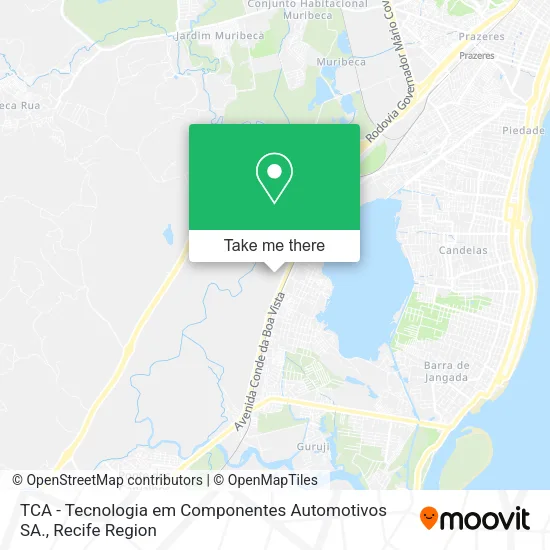 TCA - Tecnologia em Componentes Automotivos SA. map