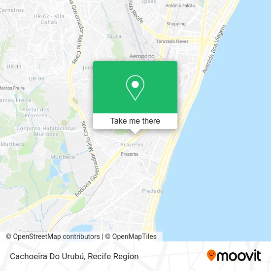 Cachoeira Do Urubú map