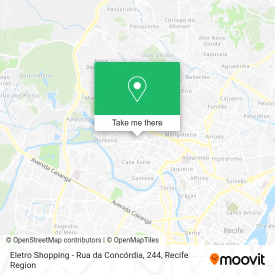 Eletro Shopping - Rua da Concórdia, 244 map
