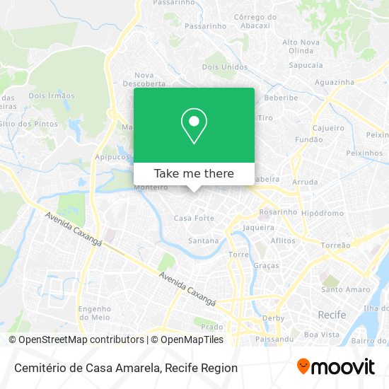 Cemitério de Casa Amarela map