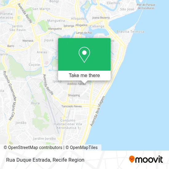 Rua Duque Estrada map