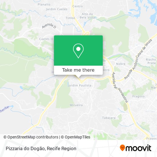 Pizzaria do Dogão map