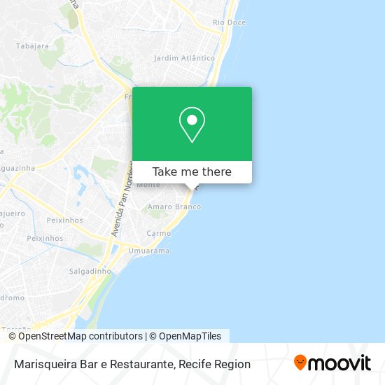 Marisqueira Bar e Restaurante map