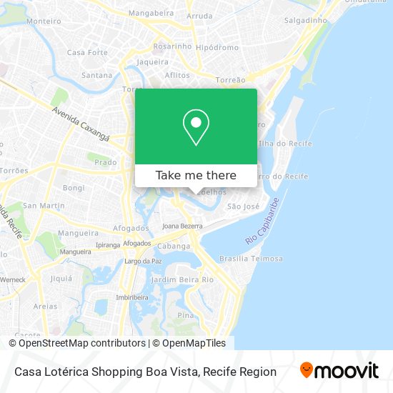 Casa Lotérica Shopping Boa Vista map