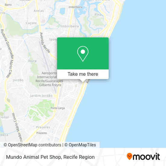 Mundo Animal Pet Shop map