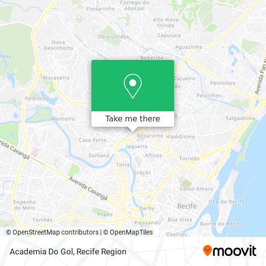 Academia Do Gol map