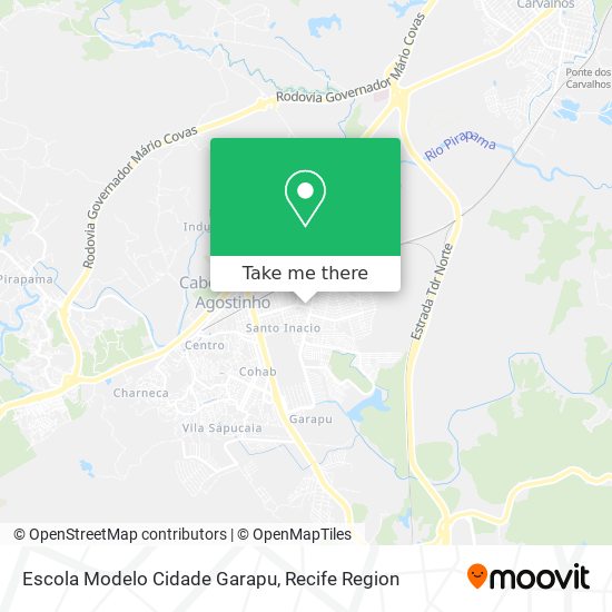 Escola Modelo Cidade Garapu map