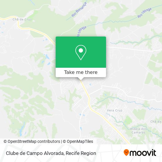 Clube de Campo Alvorada map