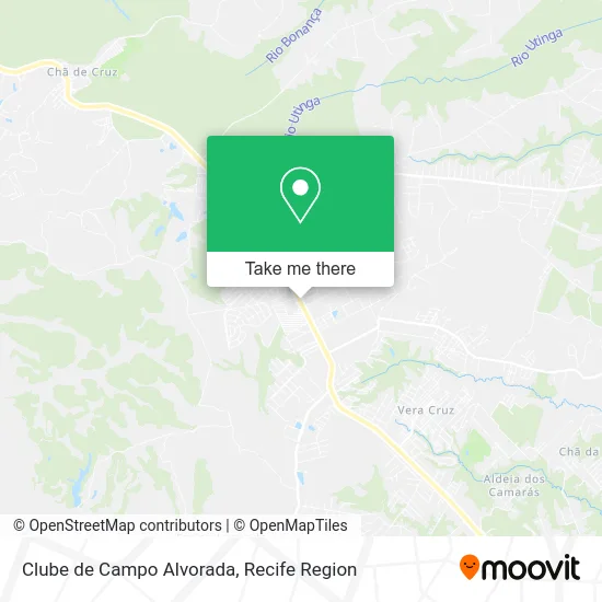 Clube de Campo Alvorada map