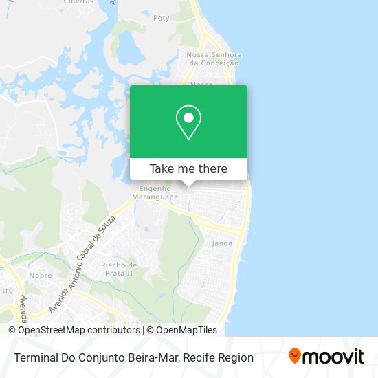 Terminal Do Conjunto Beira-Mar map