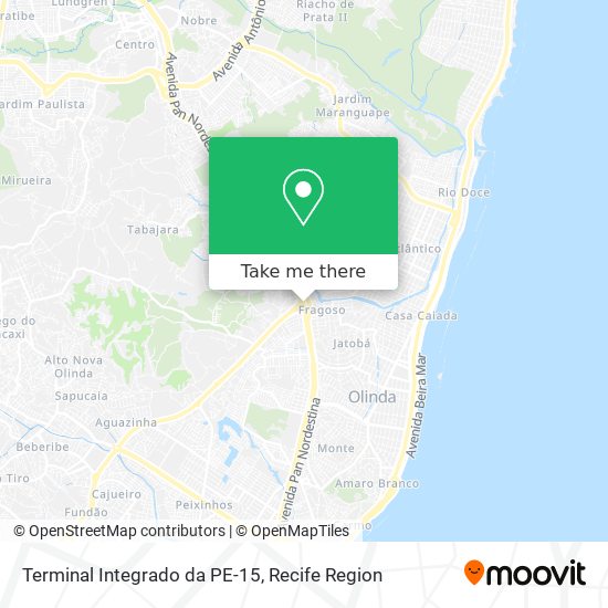 Terminal Integrado da PE-15 map