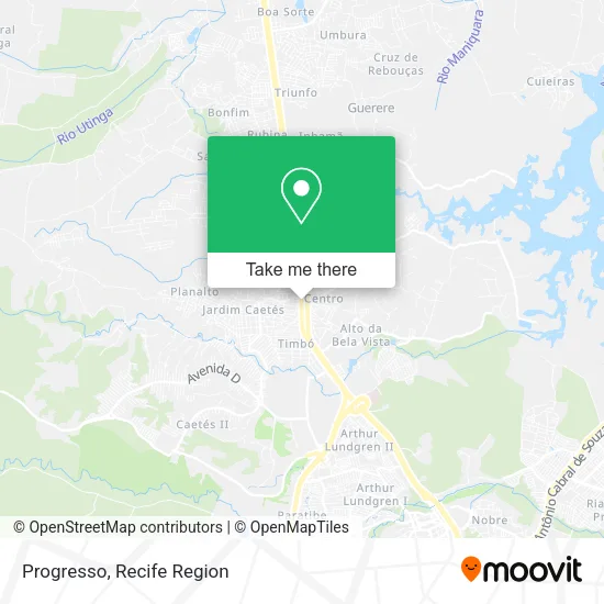 Progresso map