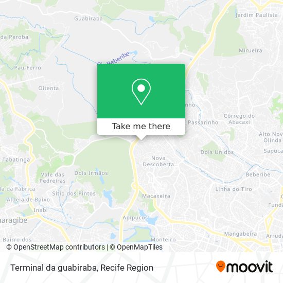 Terminal da guabiraba map