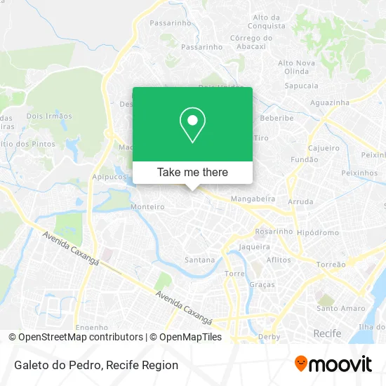 Galeto do Pedro map