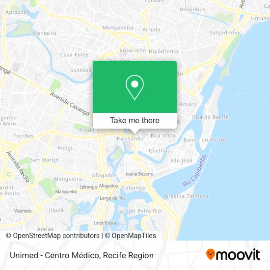 Unimed - Centro Médico map