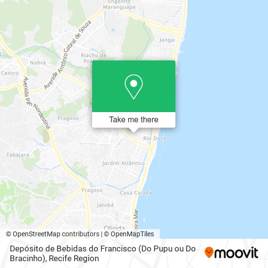 Depósito de Bebidas do Francisco (Do Pupu ou Do Bracinho) map
