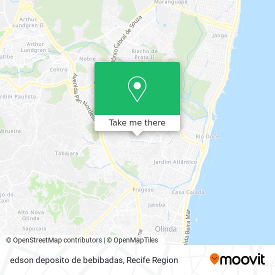 edson deposito de bebibadas map