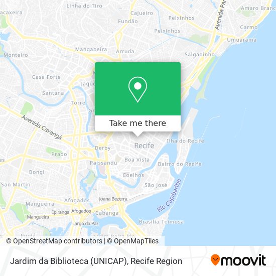 Jardim da Biblioteca (UNICAP) map