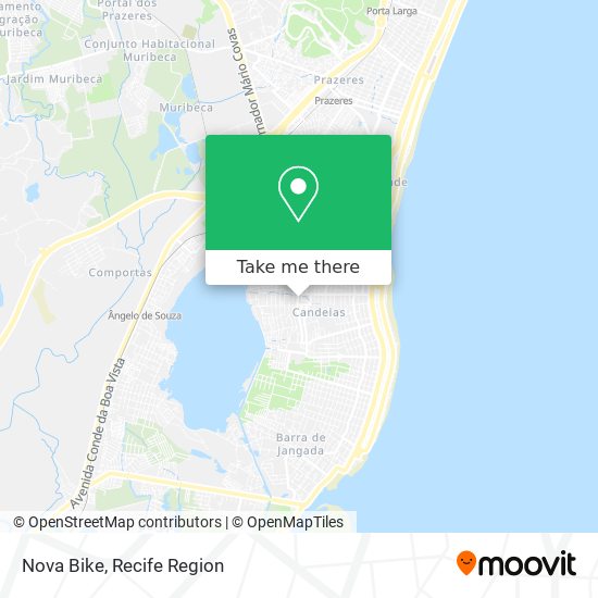 Nova Bike map