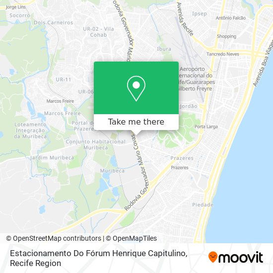 Estacionamento Do Fórum Henrique Capitulino map