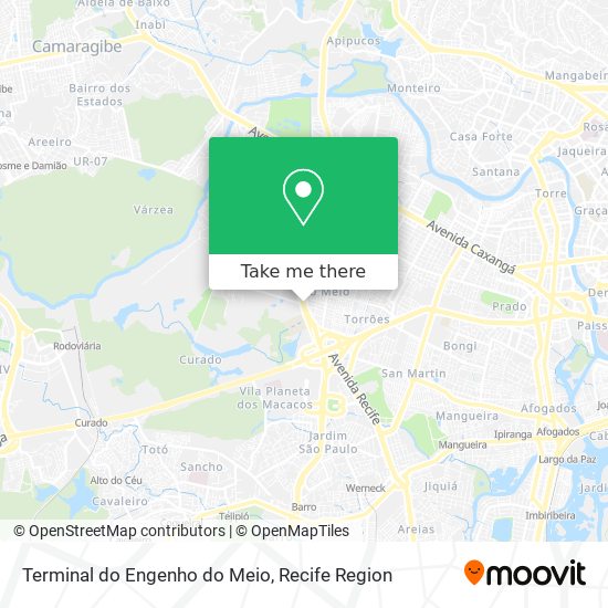 Terminal do Engenho do Meio map
