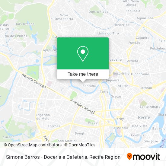 Simone Barros - Doceria e Cafeteria map