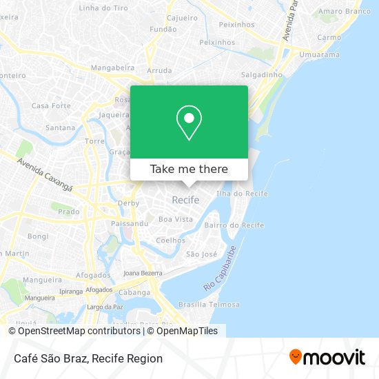Café São Braz map