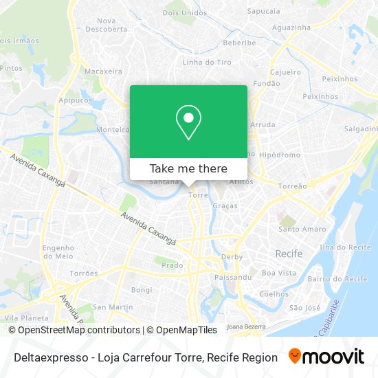 Deltaexpresso - Loja Carrefour Torre map
