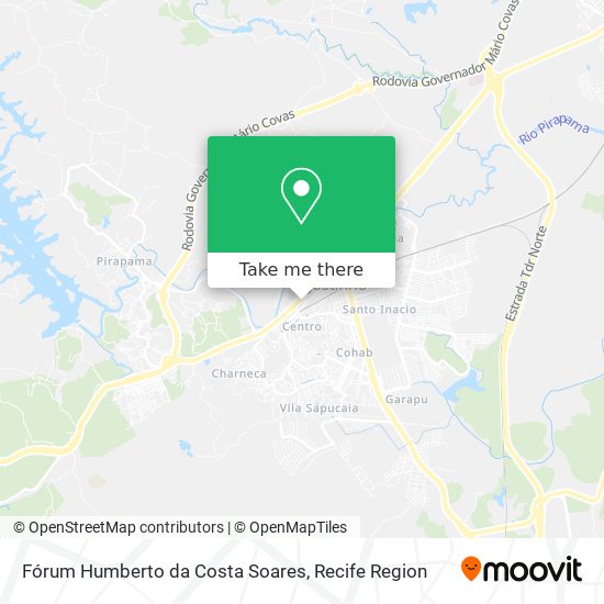 Fórum Humberto da Costa Soares map