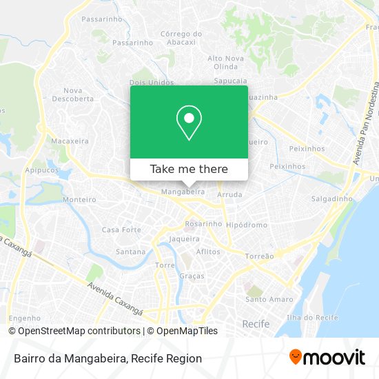 Mapa Bairro da Mangabeira