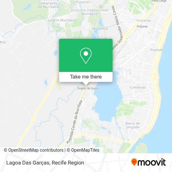 Lagoa Das Garças map