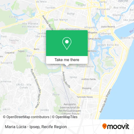 Maria Lúcia - Ipsep map