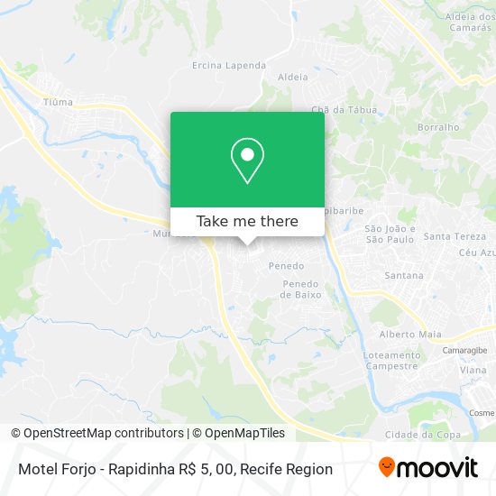 Motel Forjo - Rapidinha R$ 5, 00 map