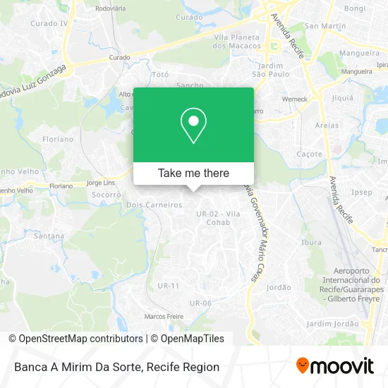 Banca A Mirim Da Sorte map