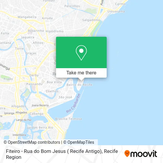 Fiteiro - Rua do Bom Jesus ( Recife Antigo) map