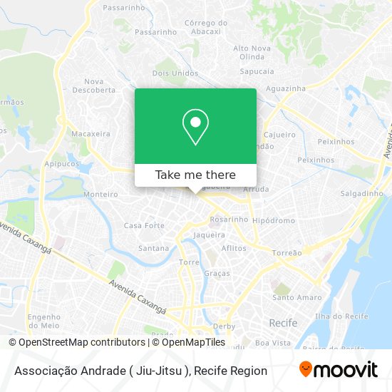 Associação Andrade ( Jiu-Jitsu ) map