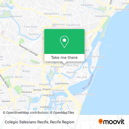 Colégio Salesiano Recife map