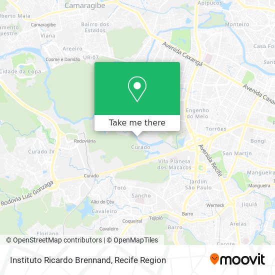 Instituto Ricardo Brennand map