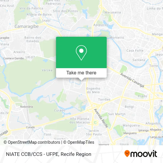 NIATE CCB/CCS - UFPE map