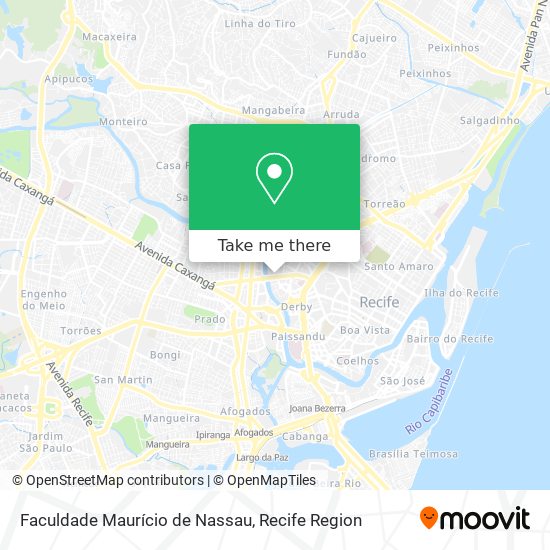 Faculdade Maurício de Nassau map