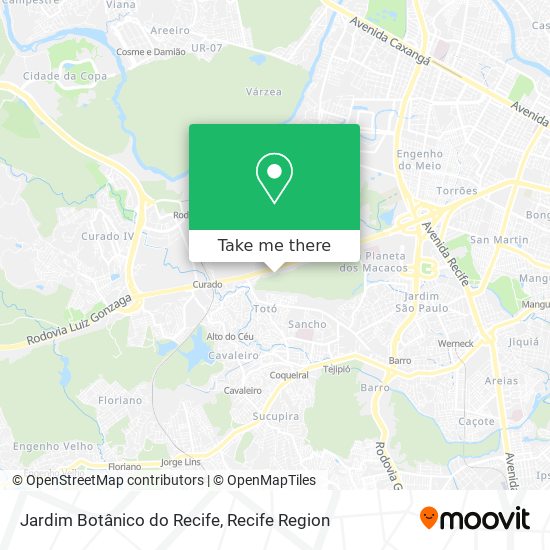 Jardim Botânico do Recife map