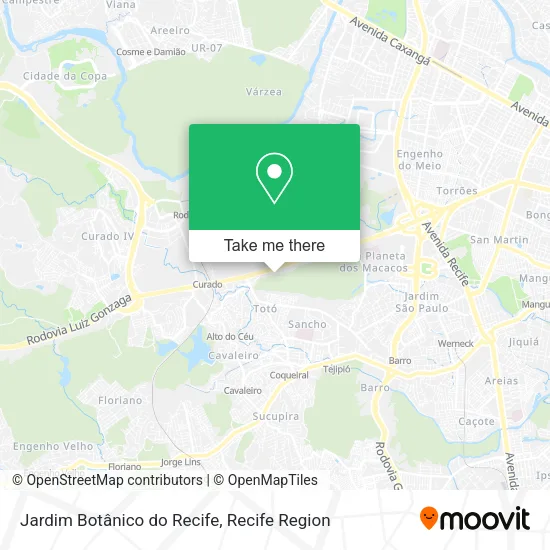 Jardim Botânico do Recife map
