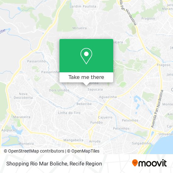 Mapa Shopping Rio Mar Boliche