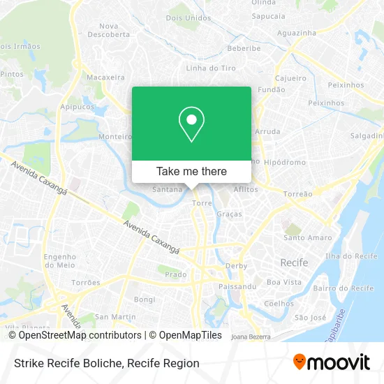 Strike Recife Boliche map