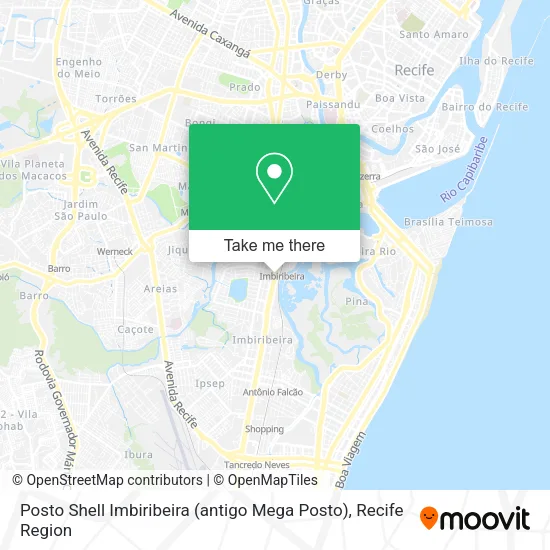 Posto Shell Imbiribeira (antigo Mega Posto) map